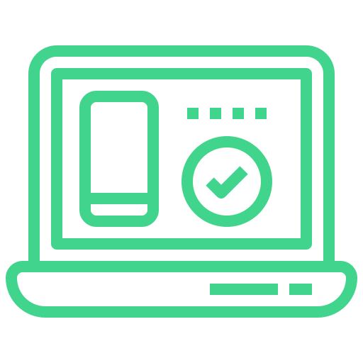 Compatibility icon in green color