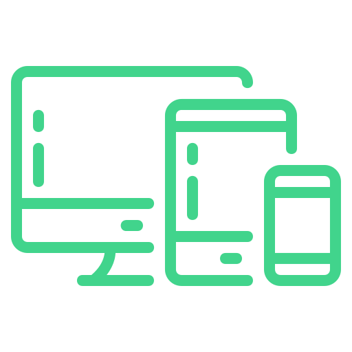 Mobile responsive icon