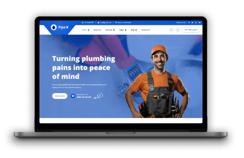 Plumber Web Design Company