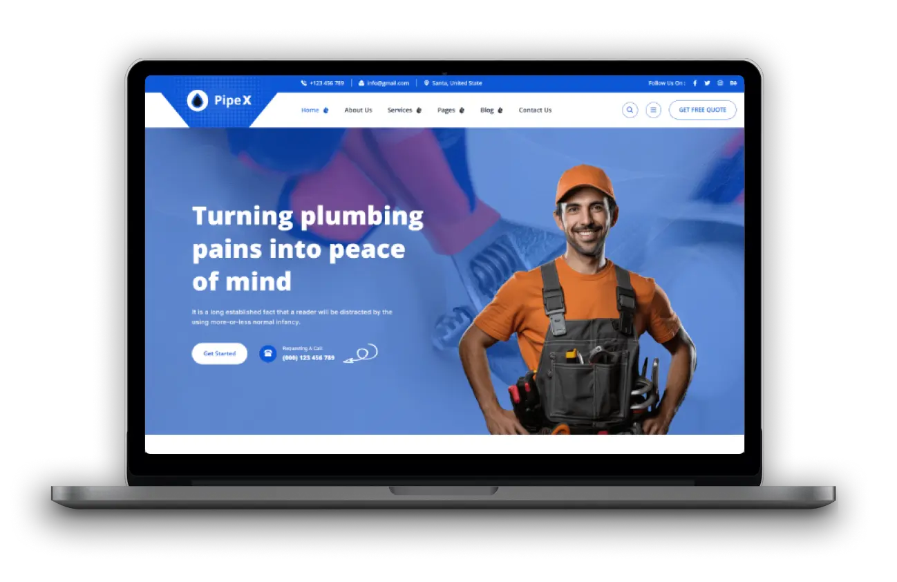 Plumber Web Design Company