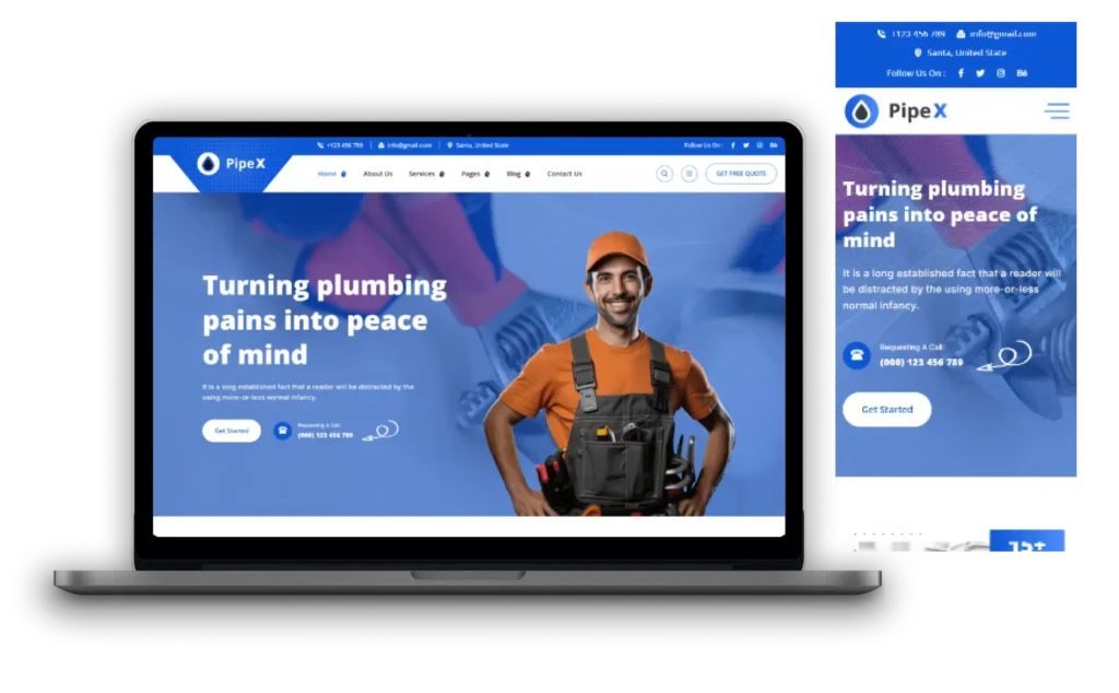 Plumber Web Design Company