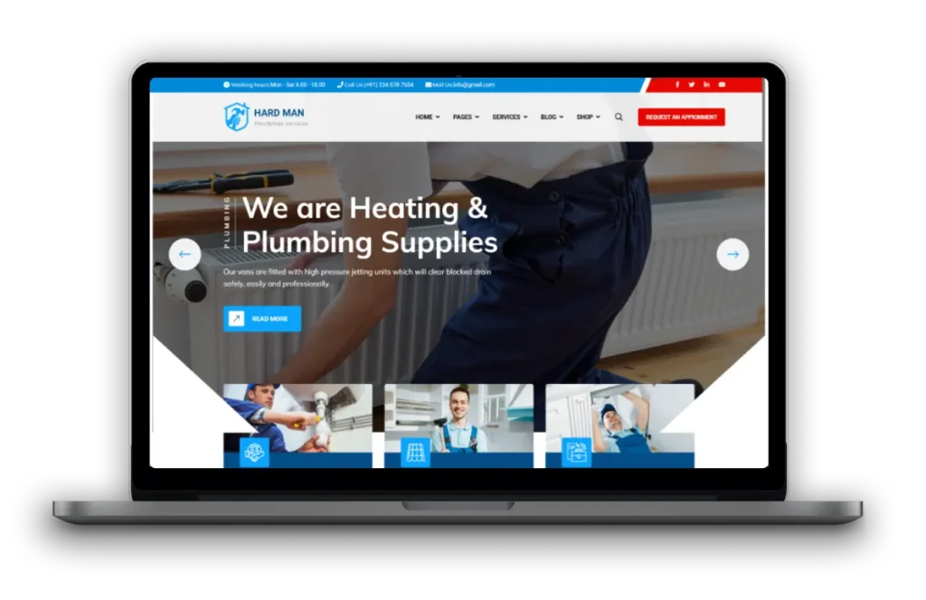 Plumber Web Design Company