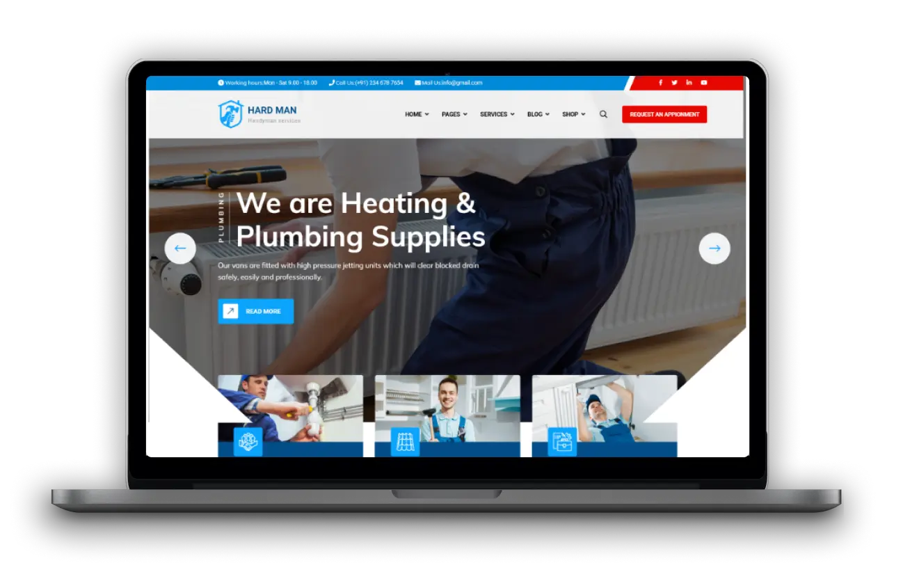 Plumber Web Design Company