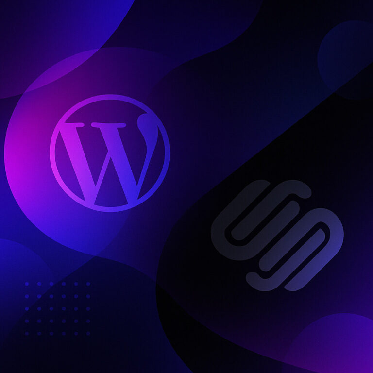 WordPress vs Squarespace for Small Business Websites in 2025