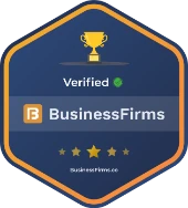 BusinessFirms verified agency badge