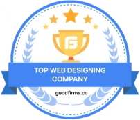 GoodFirms Top Web Designing Company badge