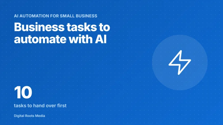 Business tasks to automate with AI: 10 tasks to hand over first